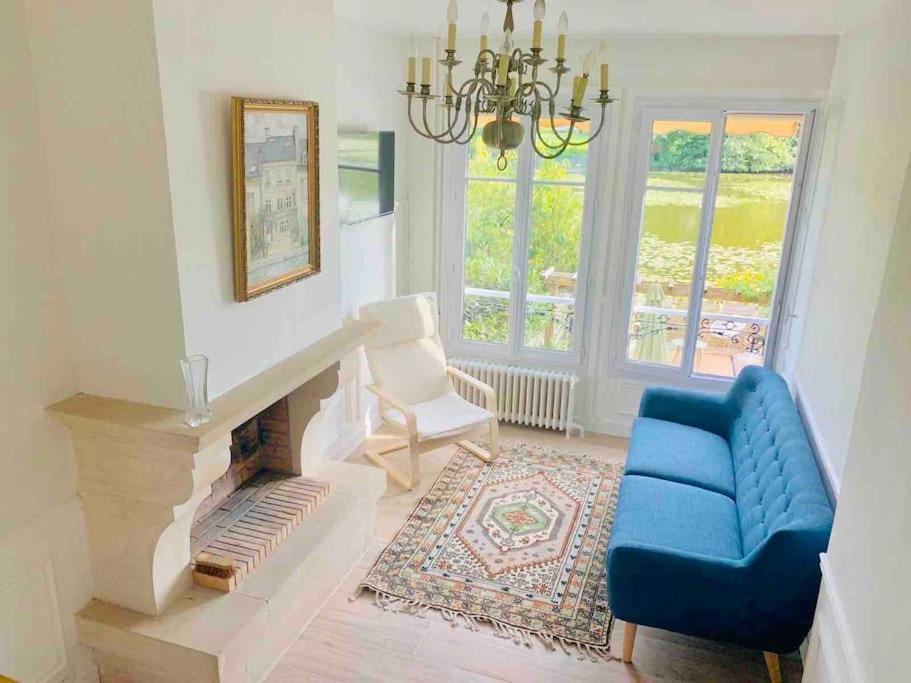 Maison De Charme Avec Vue Sur Chateau Pierrefonds Extérieur photo